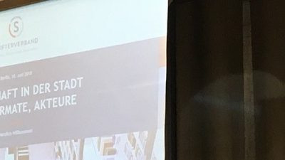 Fachkonferenz „Wissenschaft in der Stadt │ Orte, Formate, Akteure“