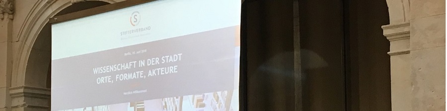 Fachkonferenz „Wissenschaft in der Stadt │ Orte, Formate, Akteure“