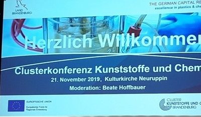 Clusterkonferenz Kunststoffe und Chemie 2019