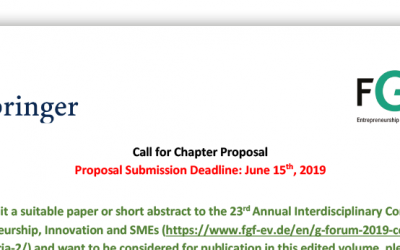 Call for Chapter Proposal — New Perspectives in Technology Transfer